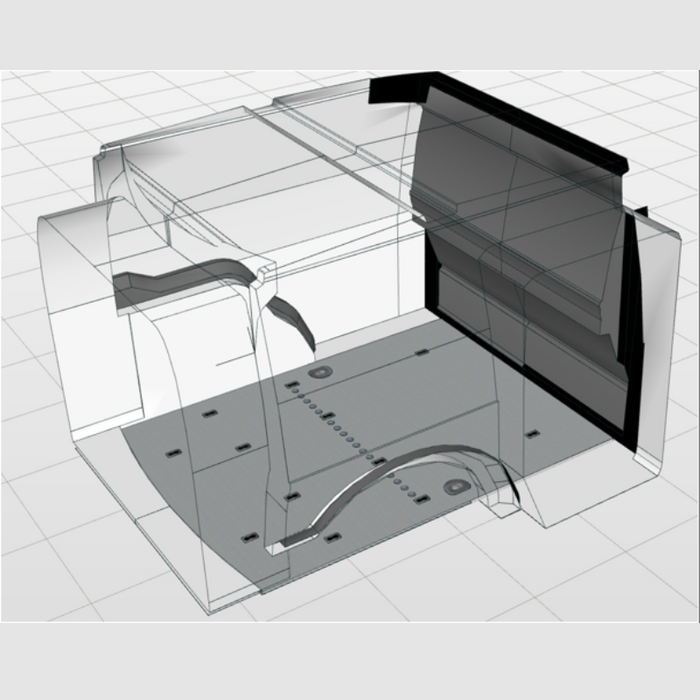 Safety Floor Volkswagen Caddy Cargo