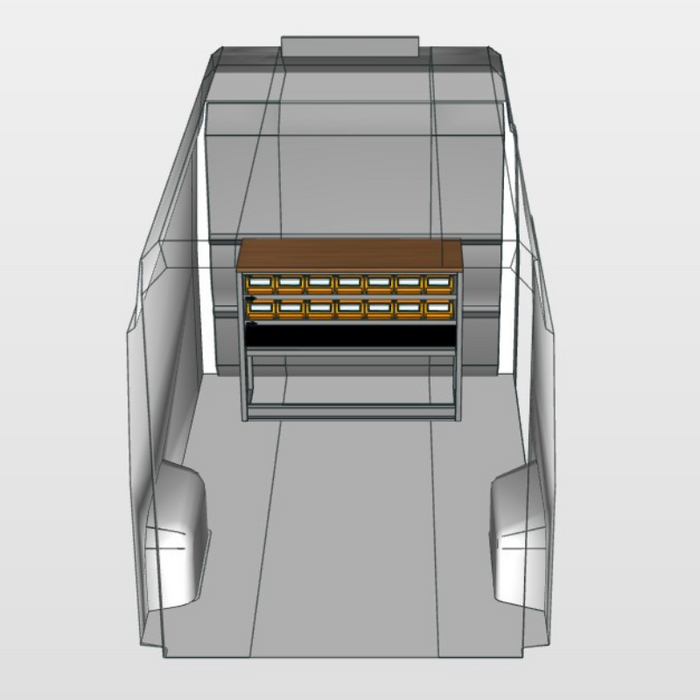 Werkbankmodule met multiboxen