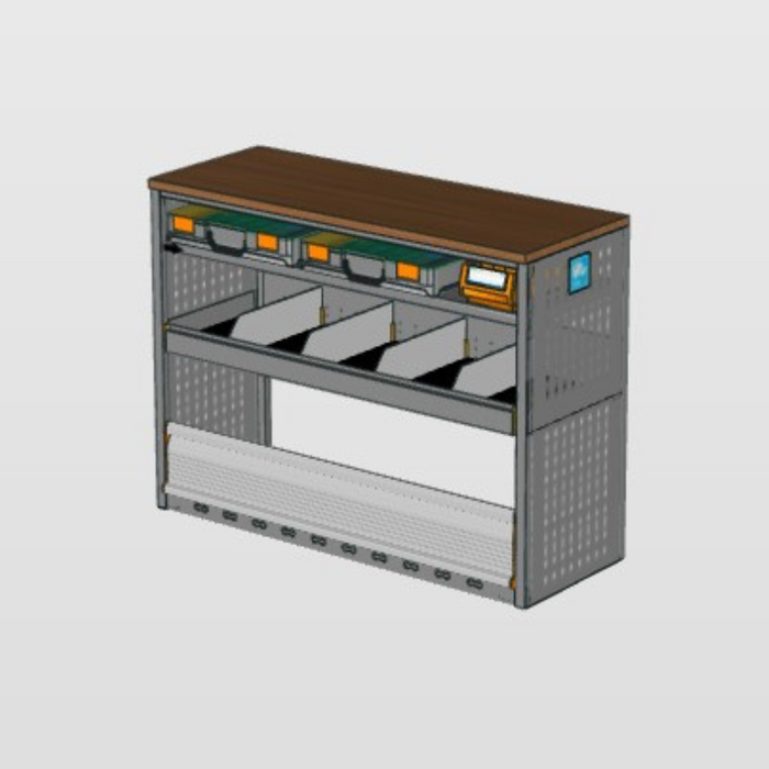 Workbench module with cases