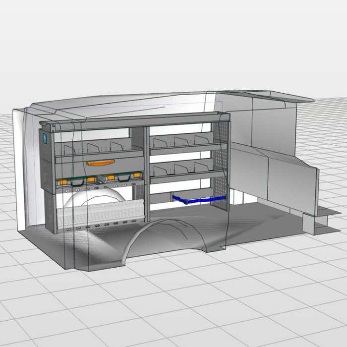 Module Nissan NV300 | L1 - Uitgebreid - Links