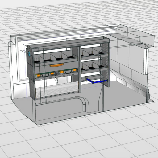 Module Toyota ProAce | L2 - Uitgebreid - Links schuinaanzicht.