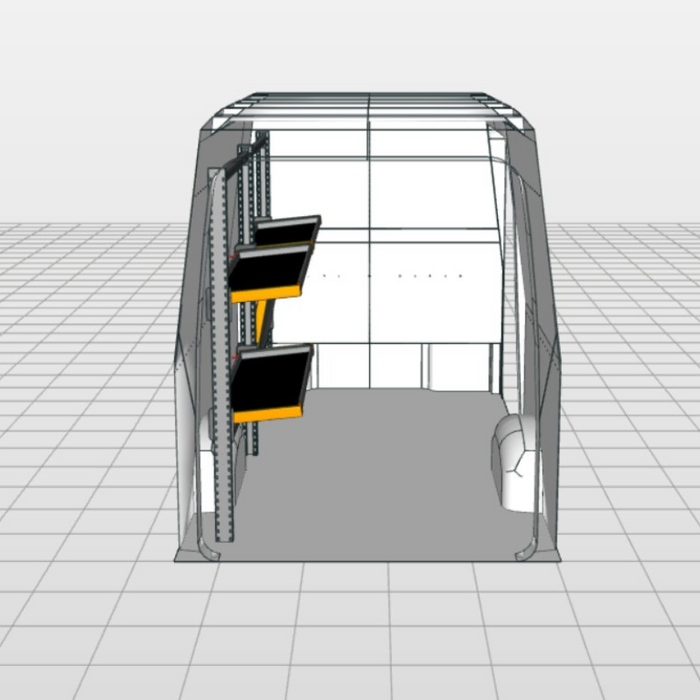 Postpakketrek Volkswagen Crafter | H3 links