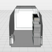 Module MAN TGE | L3 - Basis - Rechts achteraanzicht.