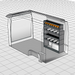 Module Nissan NV400/Interstar | L1 - Basis - Rechts schuinaanzicht.