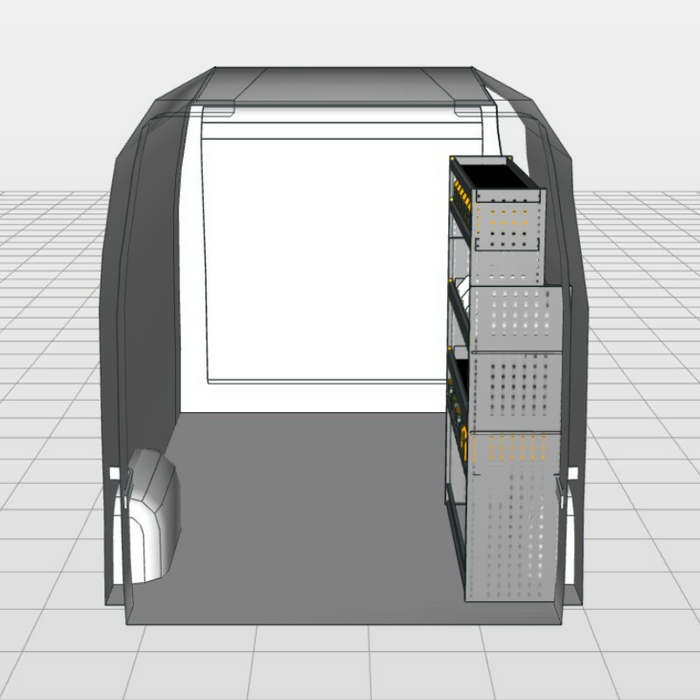 Module Mercedes Benz Sprinter | L1 - Koffers - Rechts