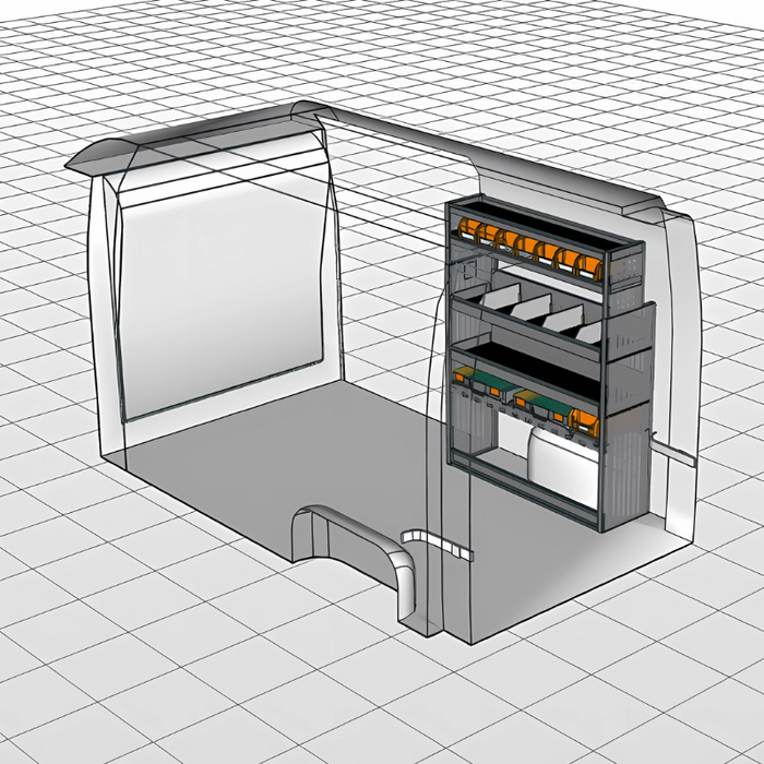Module MAN TGE | L3 - Koffers - Rechts — StoreVan Shop