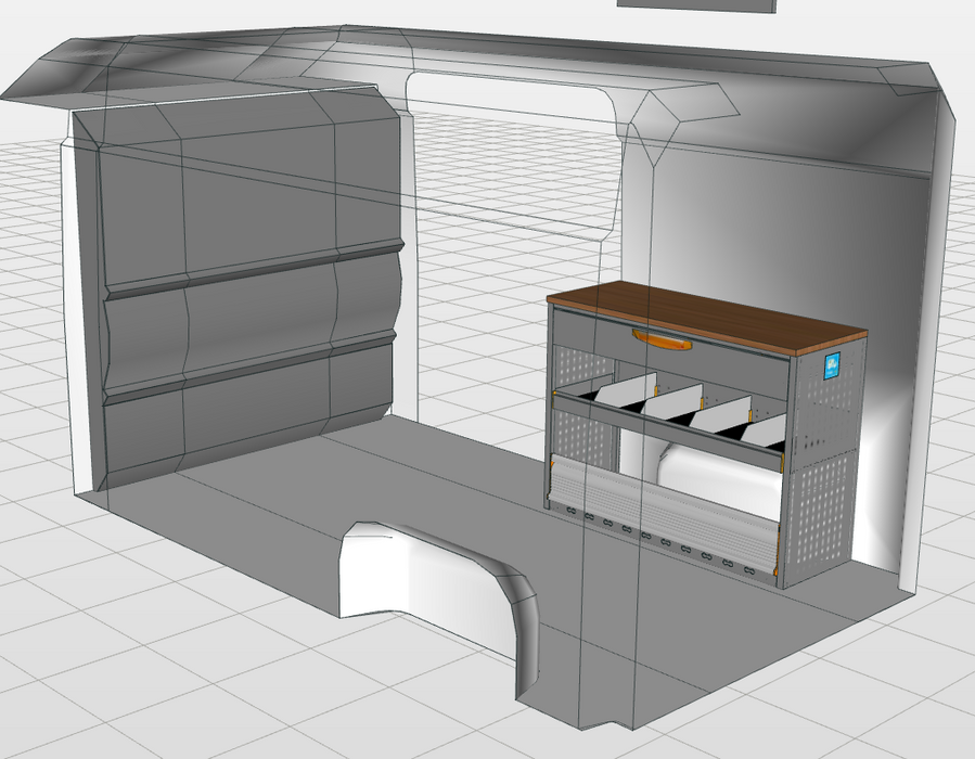 Werkbankmodule met lade
