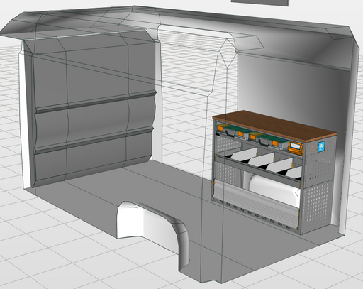 Werkbankmodule met koffers