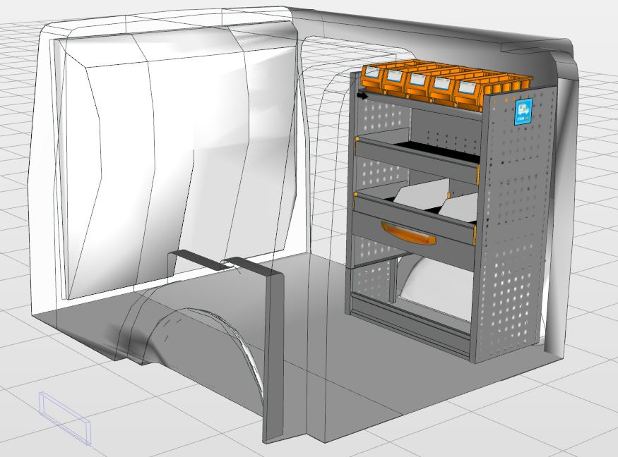 Module Ford Connect | L1 - Lades - Rechts