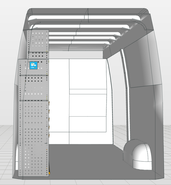ACTIE: Module met Storage Top 1002 JD - linkerzijde  | (restpartij)