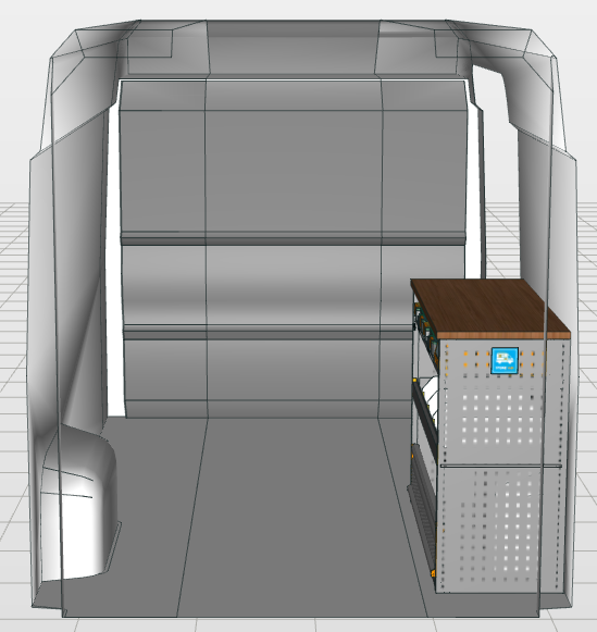 Werkbankmodule met koffers