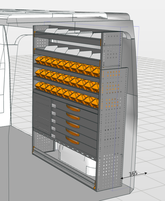 ACTIE: Module met Storage Plus 999 JD - rechterzijde  | (restpartij)