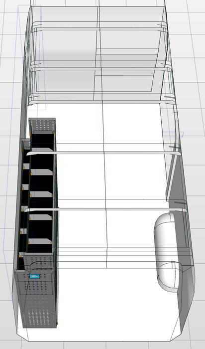 ACTIE: Module met Storage Top 1002 JD - linkerzijde  | (restpartij)
