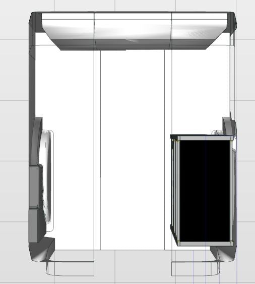 Module Fiat Doblo | L1 - Koffers - Rechts
