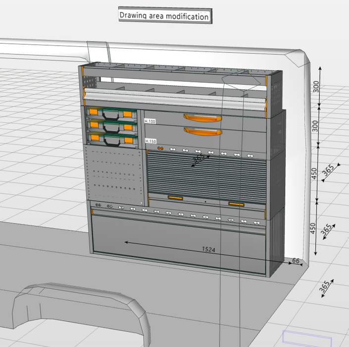 ACTIE: Module met Storage Top en Plus 1001 JD | (restpartij)