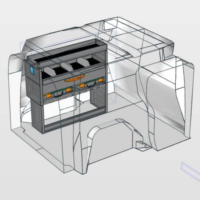 Module Renault Kangoo | L1H1 - Uitgebreid - Links