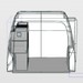 Module Nissan Townstar | L1H1 - Uitgebreid - Links