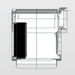 Module Renault Kangoo | L1H1 - Uitgebreid - Links