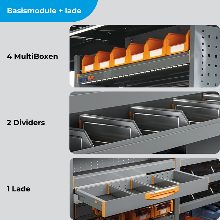 Module Peugeot Expert | L1 - Lades - Rechts detailfoto.