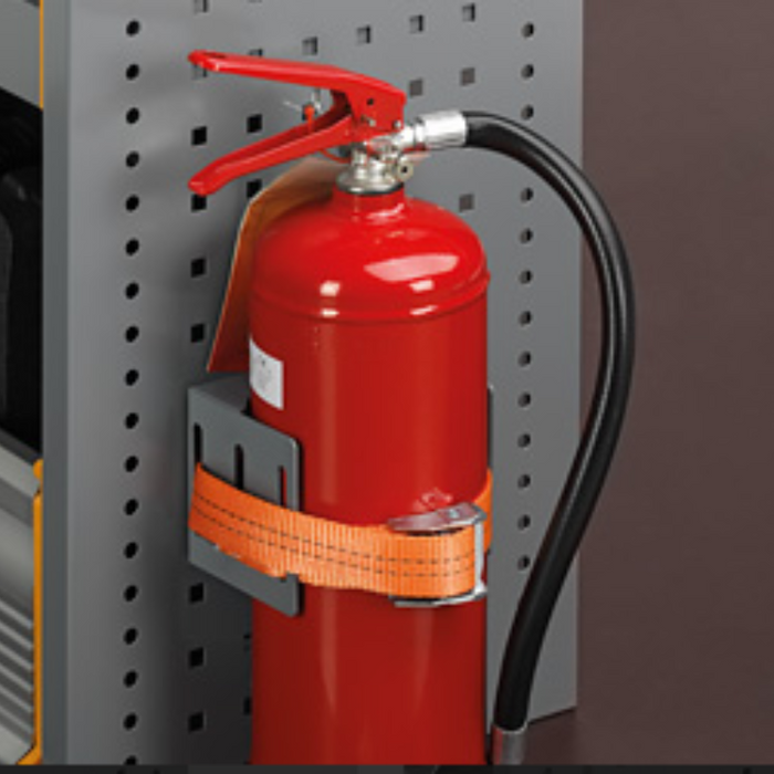 Fire extinguisher holder