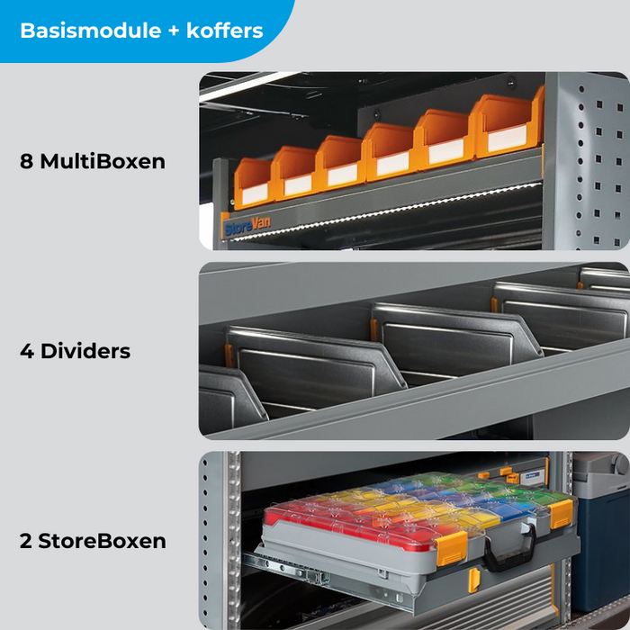 Module Citroën Jumper | L1 - Koffers - Rechts