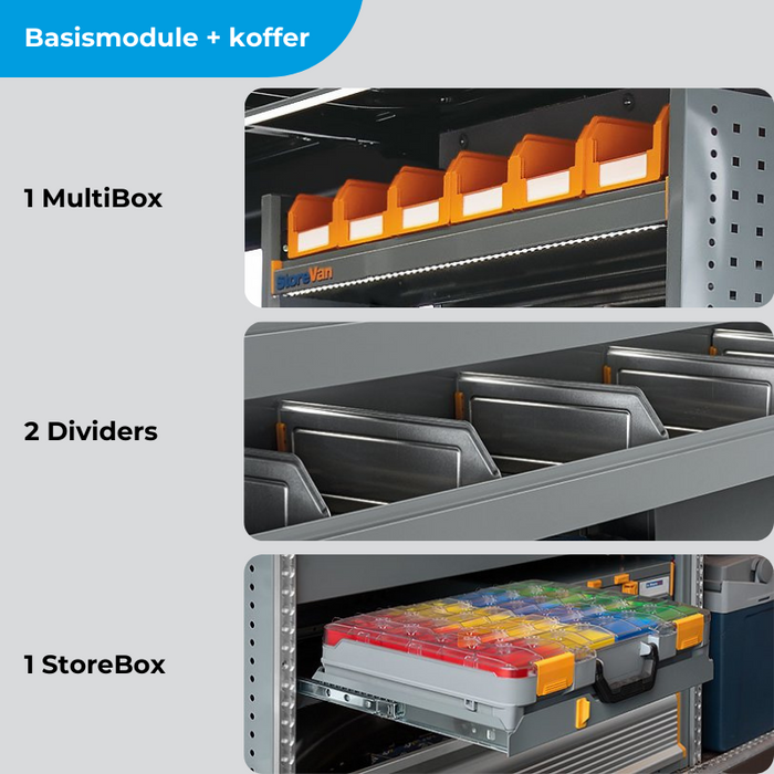 Module Ford Connect | L1 - Koffers - Rechts
